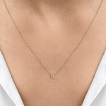 0.15ct Solitaire Necklace LG
