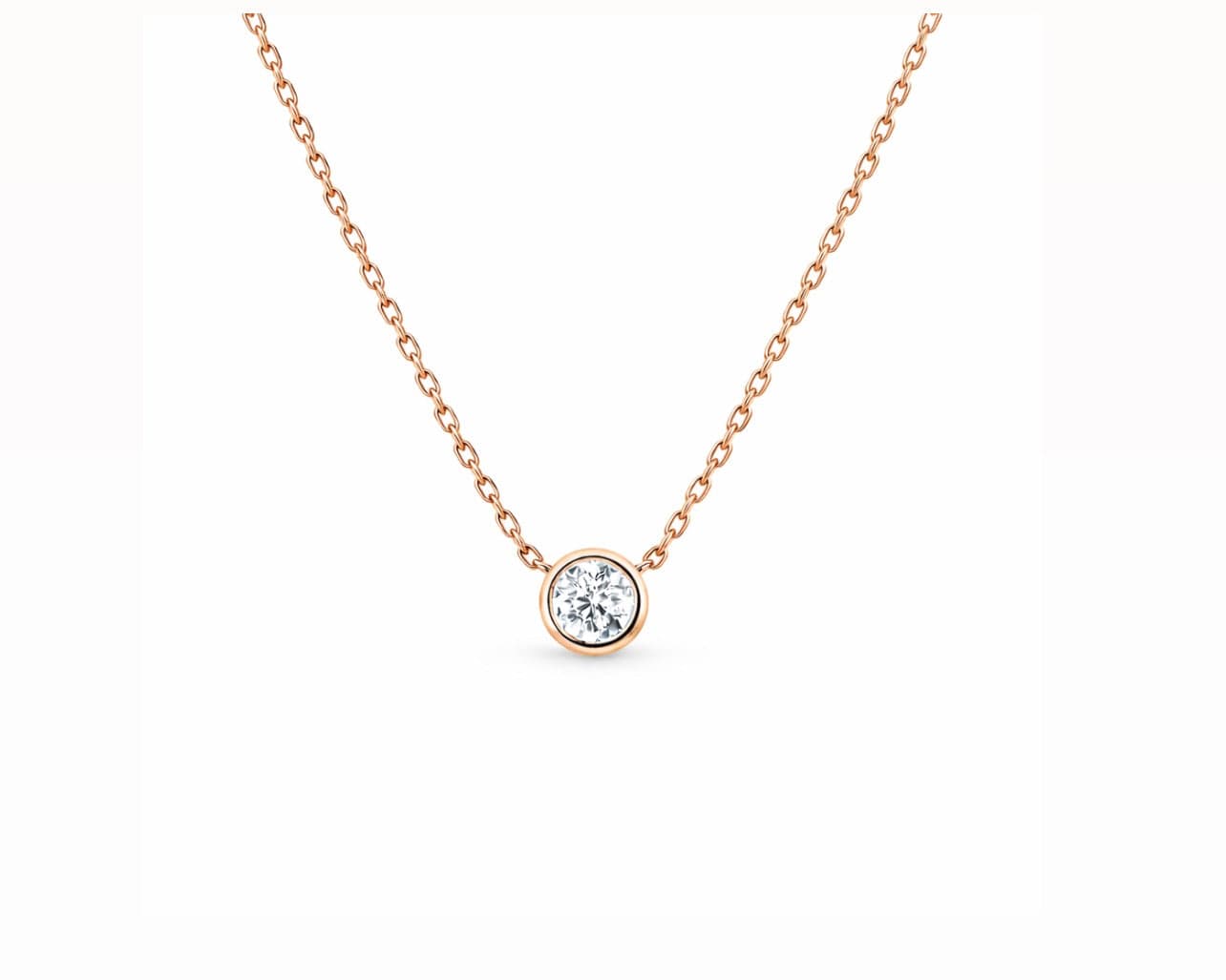 0.15ct Solitaire Necklace LG