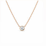 0.15ct Solitaire Necklace LG