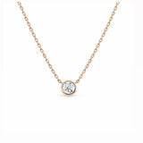 0.15ct Solitaire Necklace LG