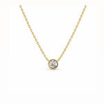 0.15ct Solitaire Necklace LG