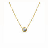 0.15ct Solitaire Necklace LG