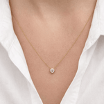 0.15ct Solitaire Necklace LG