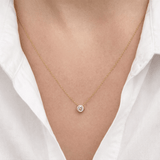 0.15ct Solitaire Necklace LG