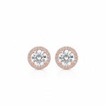 0.50ct Halo Earstuds LG