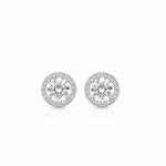 0.50ct Halo Earstuds LG