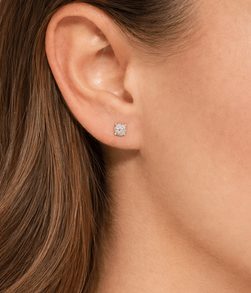 0.50ct Solitaire Earstuds LG