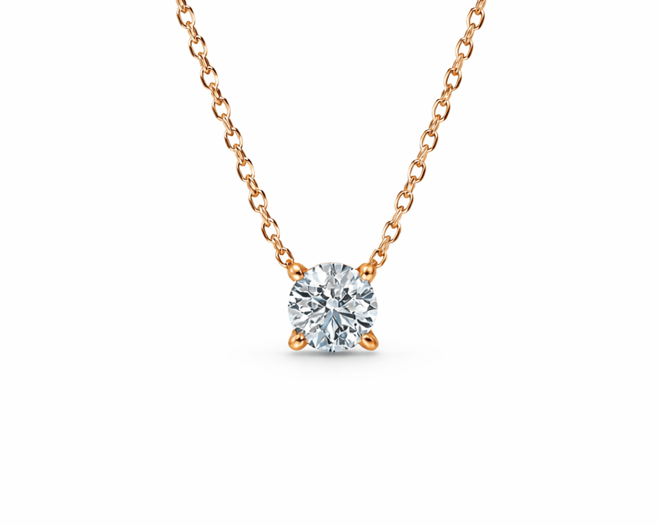 0.50ct Solitaire Necklace LG