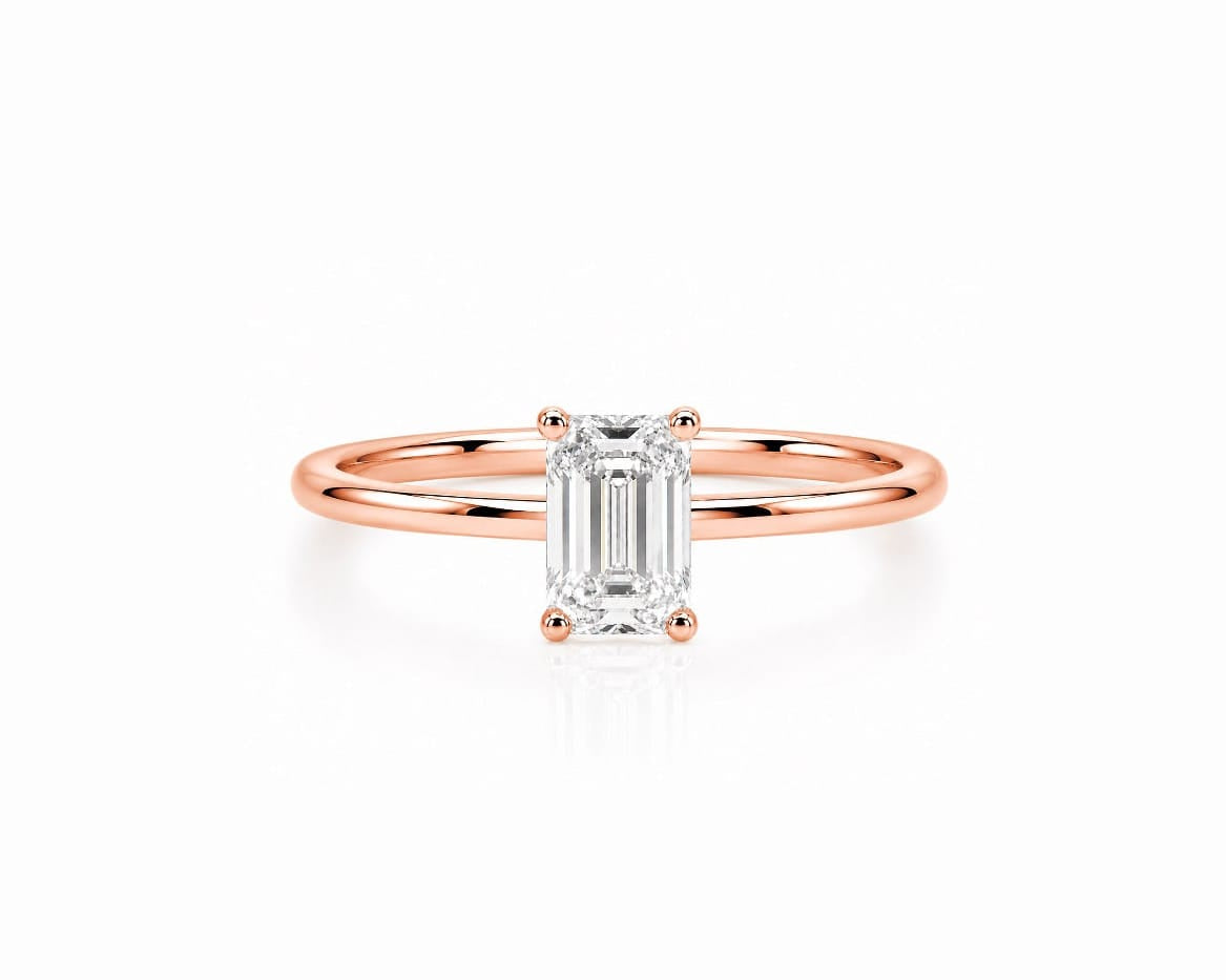 1ct Emerald Solitaire LG
