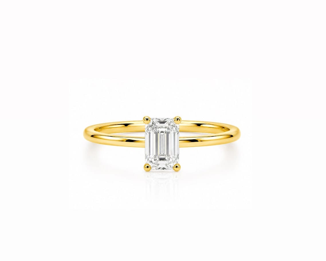 1ct Emerald Solitaire LG