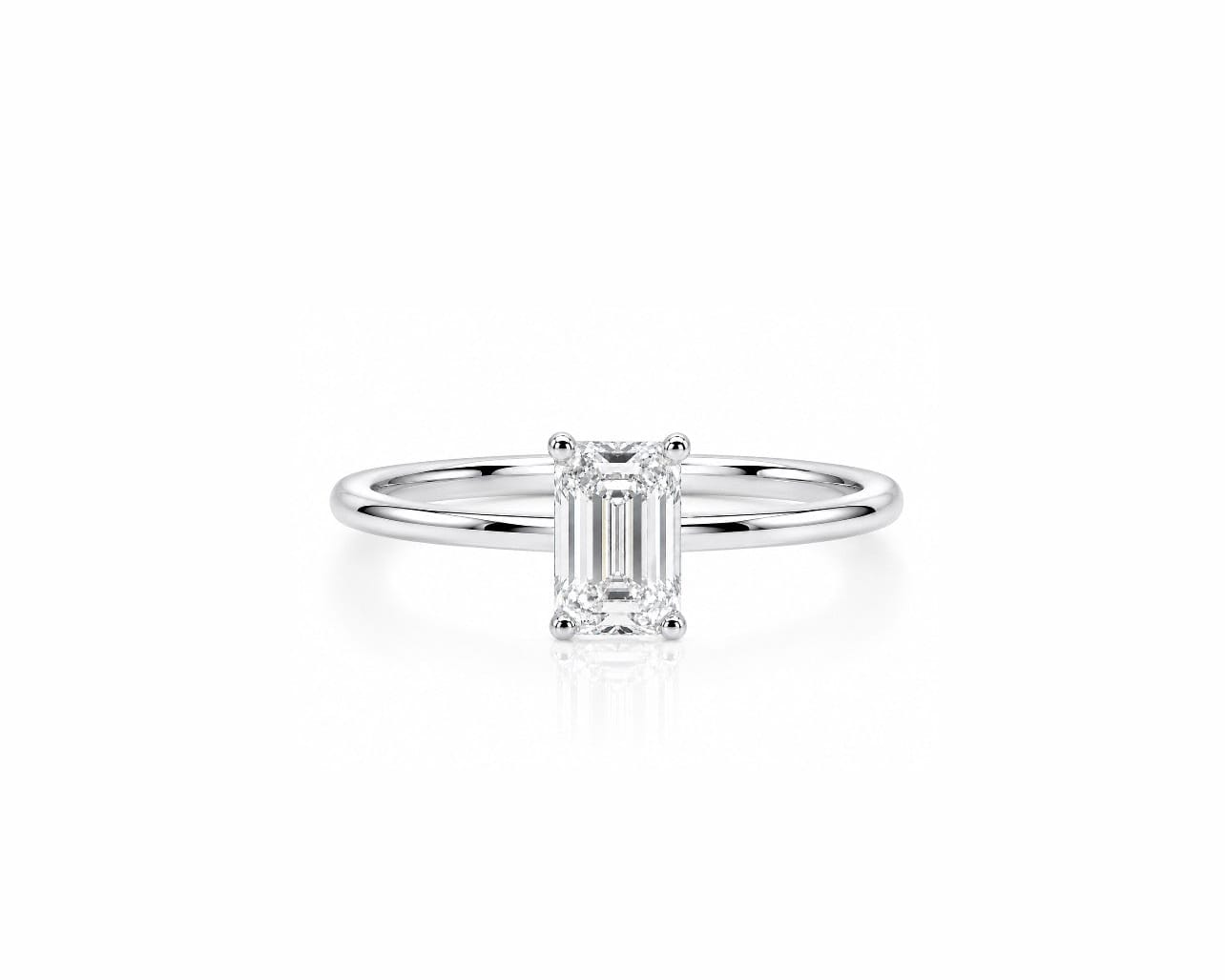 1ct Emerald Solitaire LG