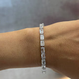 1ct Emerald Tennis Bracelet LG