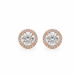 1ct Halo Earstuds LG