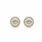 1ct Halo Earstuds LG