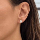 1ct Oval Studs LG
