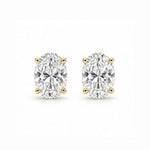 1ct Oval Studs LG
