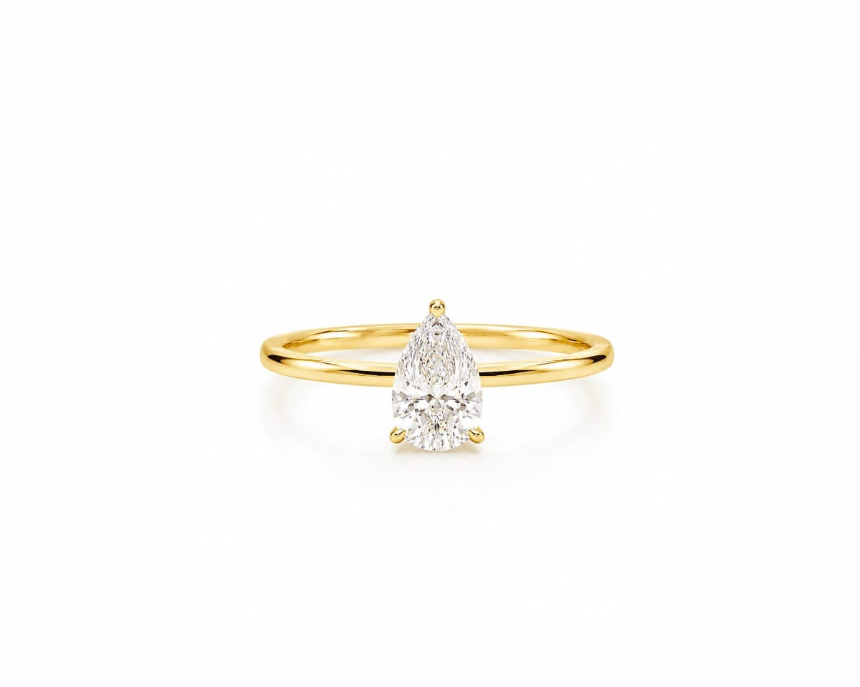 1ct Pear Solitaire LG