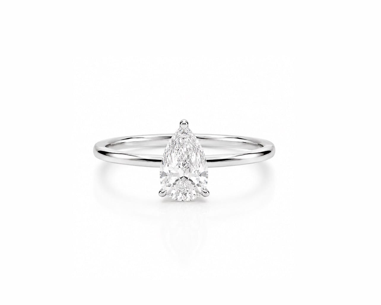 1ct Pear Solitaire LG