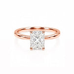 1ct Radiant Solitaire LG