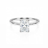 1ct Radiant Solitaire LG