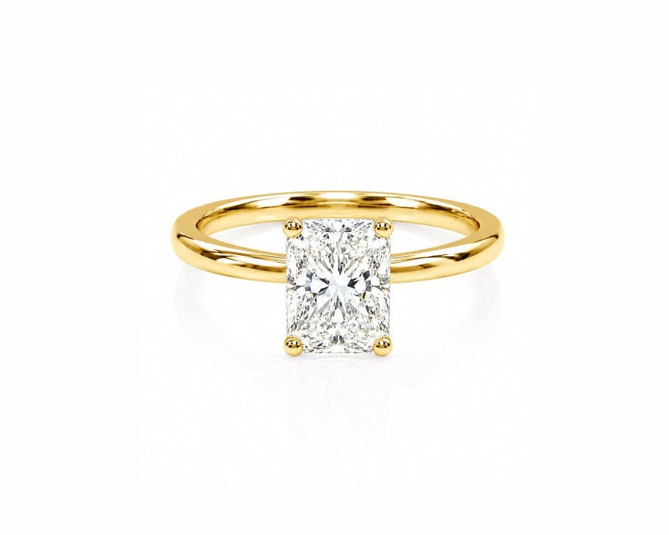 1ct Radiant Solitaire LG