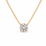 1ct Solitaire Necklace LG