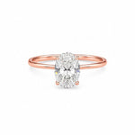 2.50ct Oval Tulip Solitaire LG