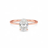 2.50ct Oval Tulip Solitaire LG