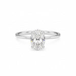 2.50ct Oval Tulip Solitaire LG