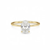 2.50ct Oval Tulip Solitaire LG