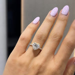 2ct Heart Halo Solitaire LG