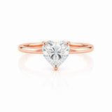 2ct Heart Solitaire LG