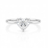 2ct Heart Solitaire LG