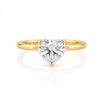 2ct Heart Solitaire LG