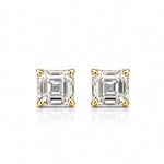 2ct’s Asscher Cut Earstuds LG