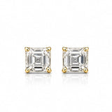 2ct’s Asscher Cut Earstuds LG