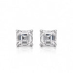 2ct’s Asscher Cut Earstuds LG