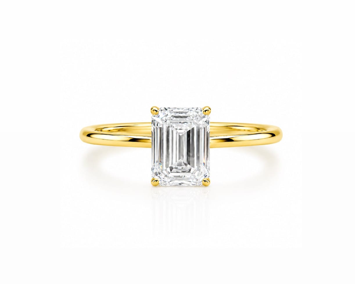3ct Emerald Solitaire LG