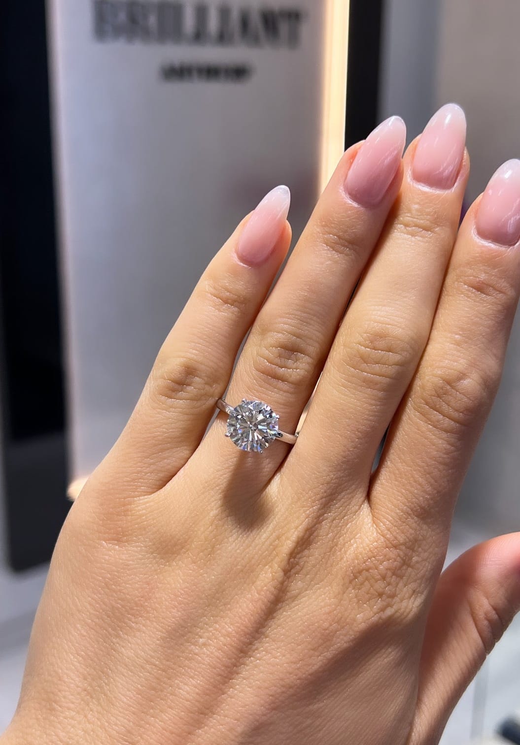 4ct Brilliant Solitaire LG