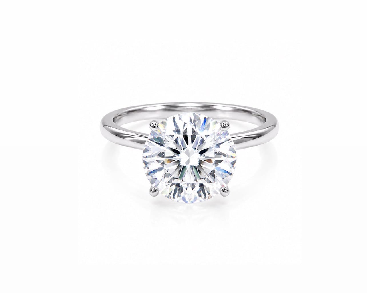 4ct Brilliant Solitaire LG