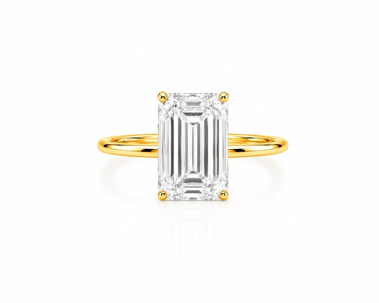 4ct Emerald Solitaire LG