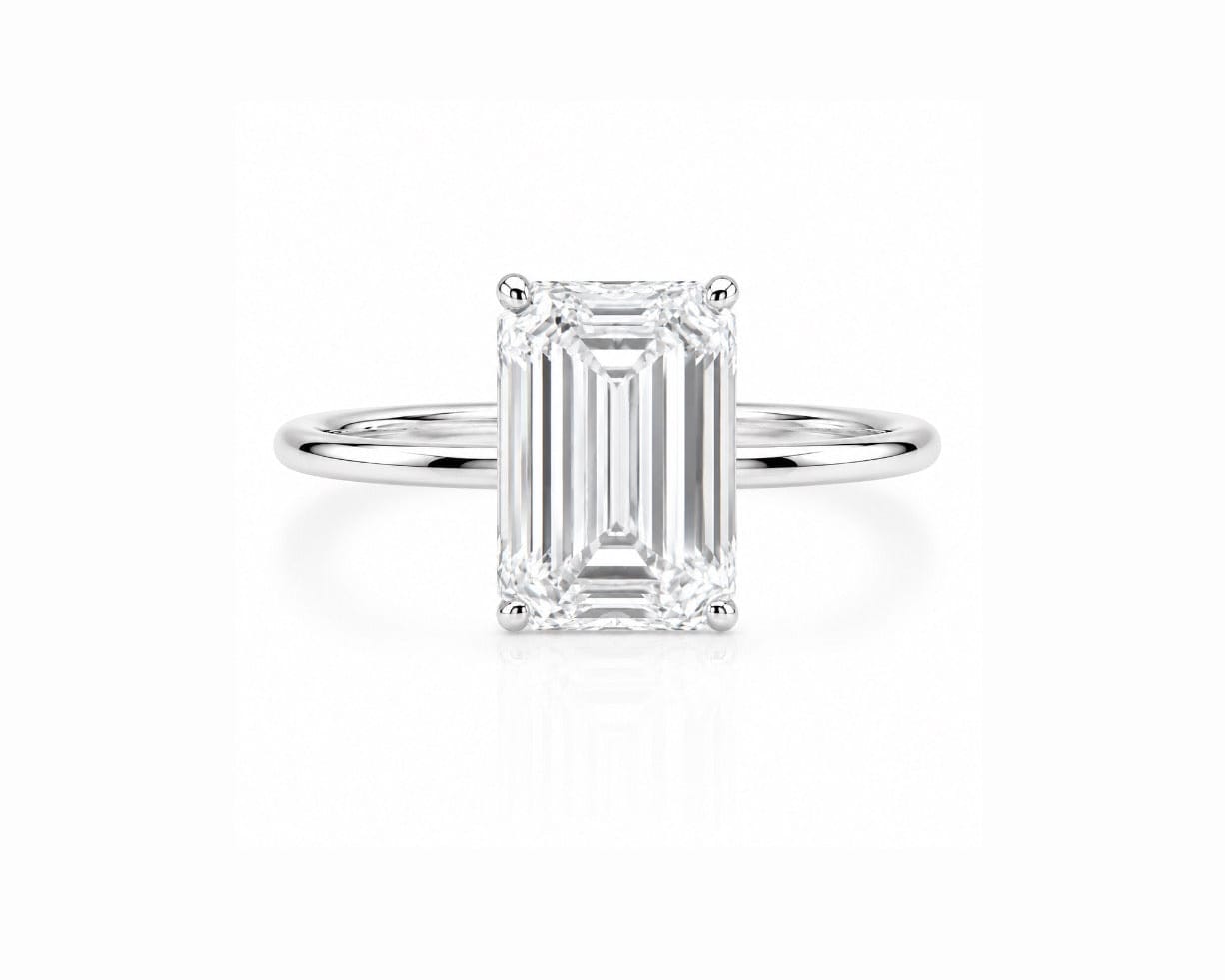 4ct Emerald Solitaire LG