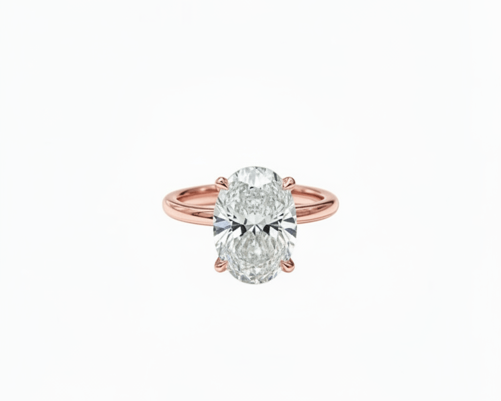 4ct Oval Solitaire LG