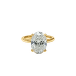 4ct Oval Solitaire LG