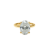 4ct Oval Solitaire LG