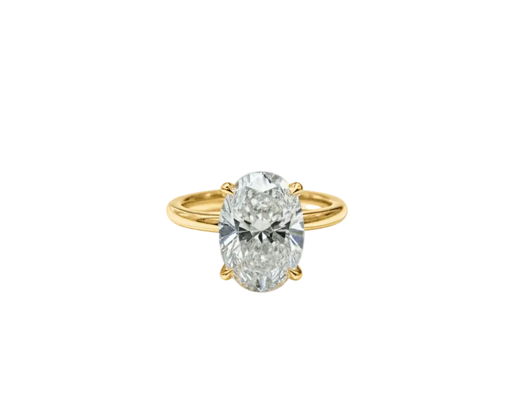 4ct Oval Solitaire LG