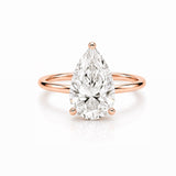 4ct Pear Solitaire LG