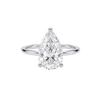 4ct Pear Solitaire LG