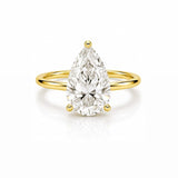 4ct Pear Solitaire LG
