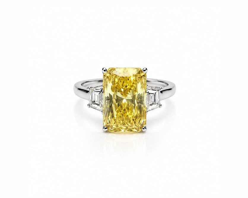 5ct Canary Trilogy Ring LG